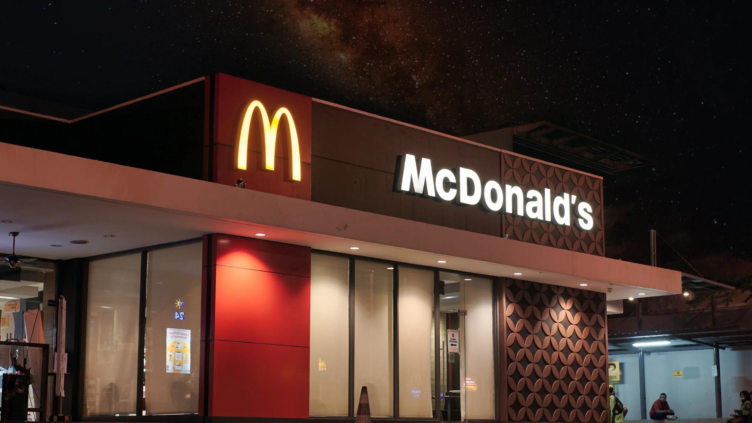 A McDonald's franchise