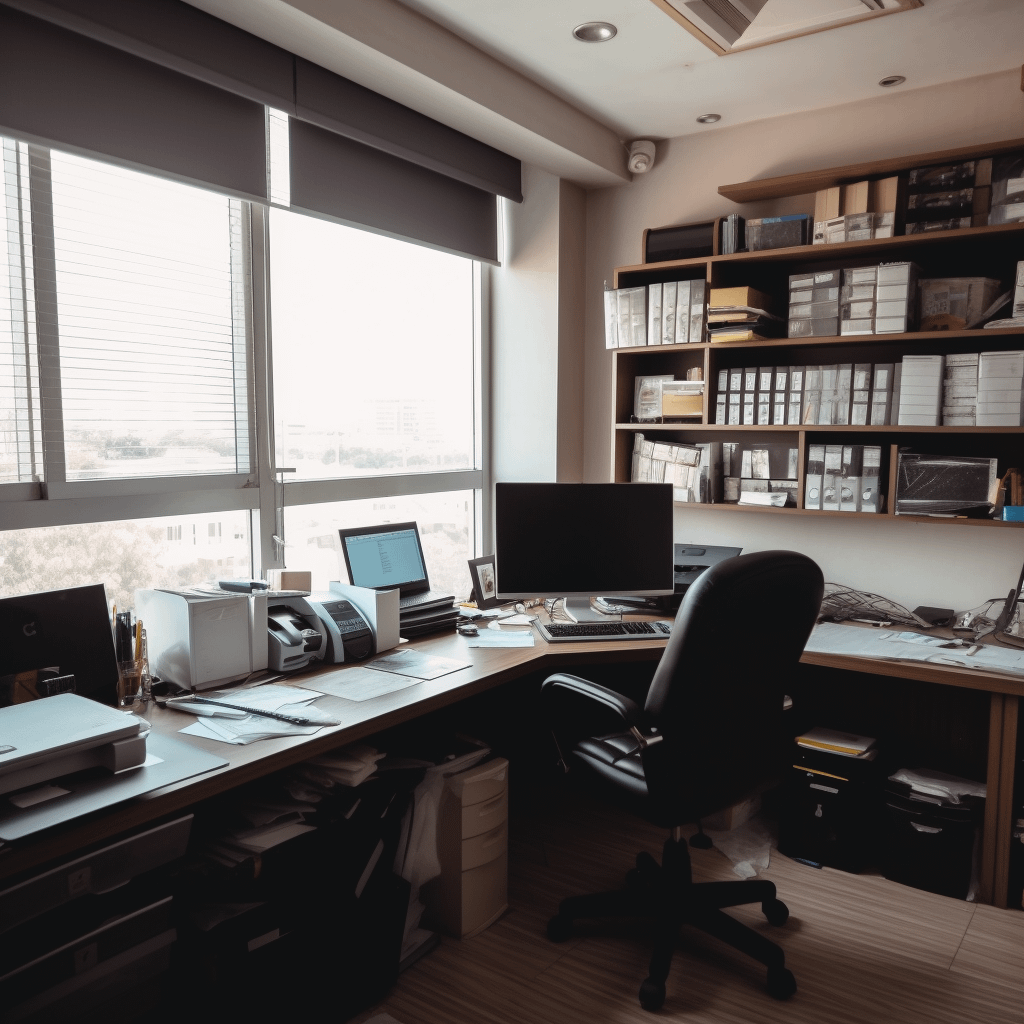 An office room